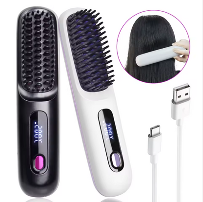 BellaWave - Spazzola lisciante portatile senza fili